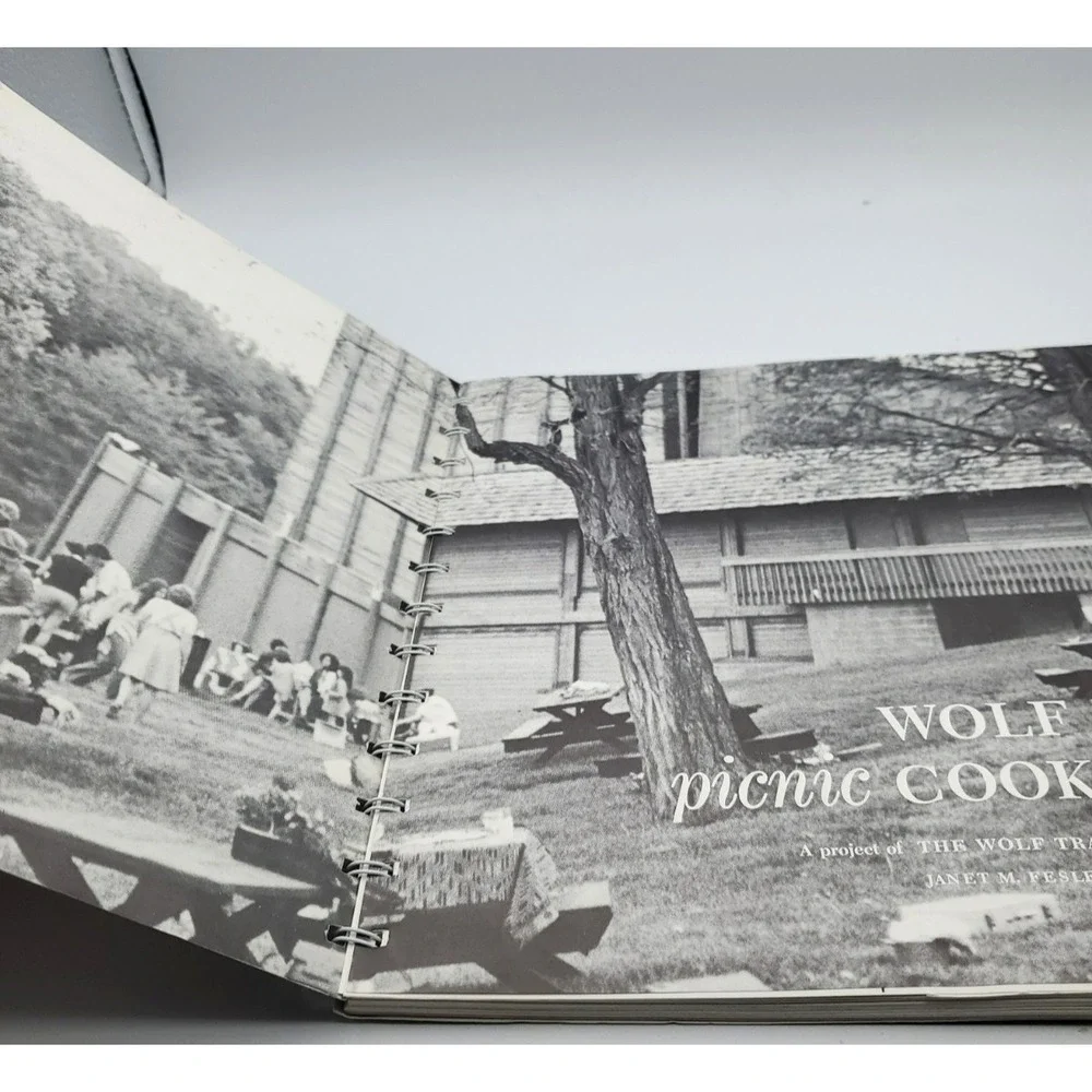WOLF TRAP PICNIC COOKBOOK 1978 Spiral Bound Book Virginia NOS